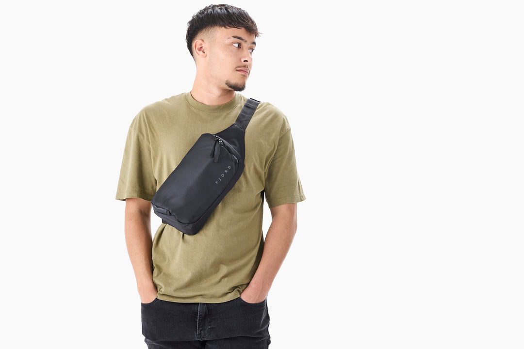 Fjord Crossbody — Sustainably Small. Unmistakably Smart.