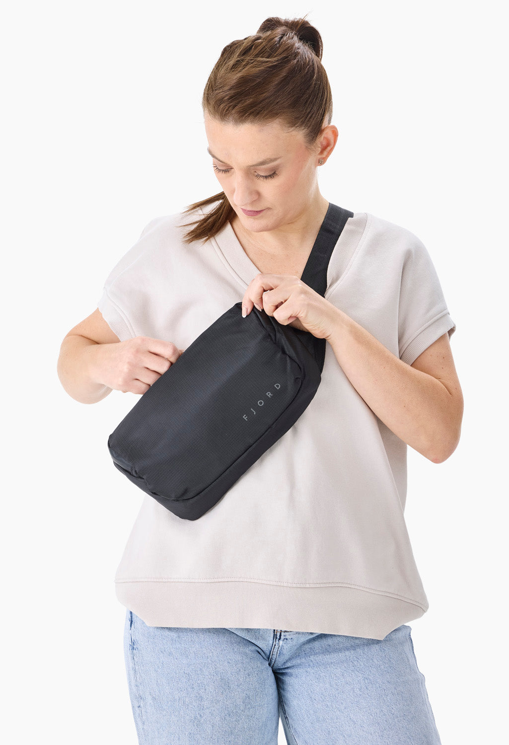 Fjord Crossbody — Sustainably Small. Unmistakably Smart.